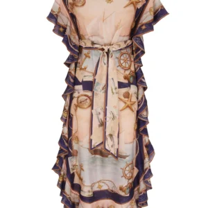 Scarborough Ruffle Midi Dress