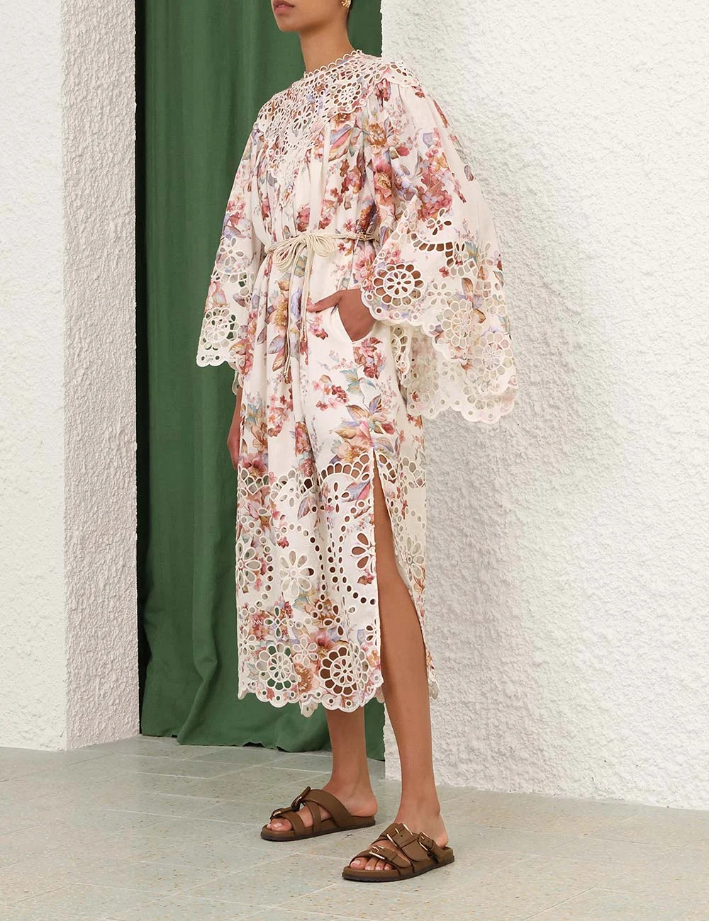 Awaken Embroidered Yoke Maxi - Image 2