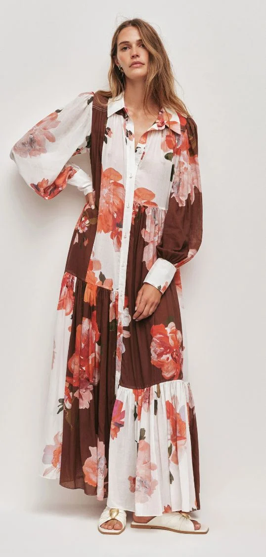 Esprit Maxi Smock Dress