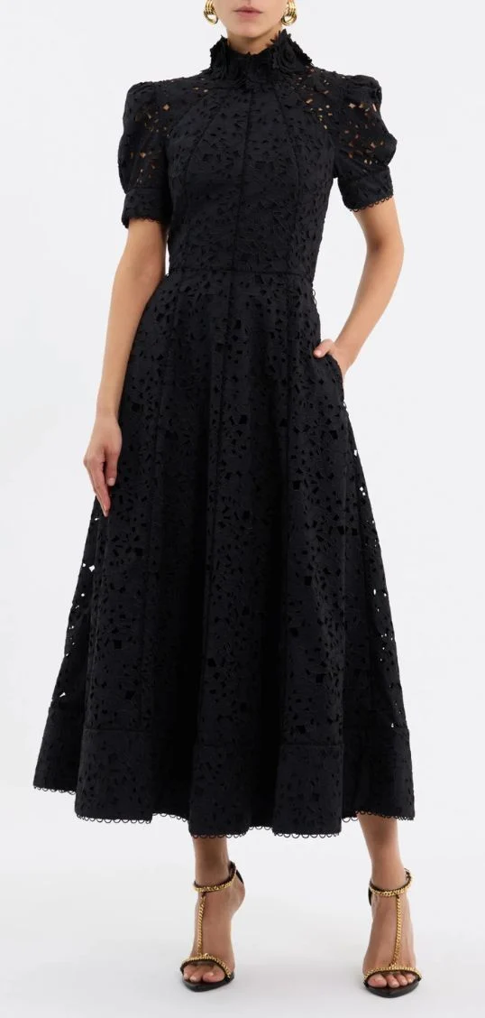 Kitsu Short Sleeve Midi Dress