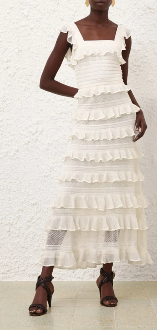 Hypnotic Lace Frill Set